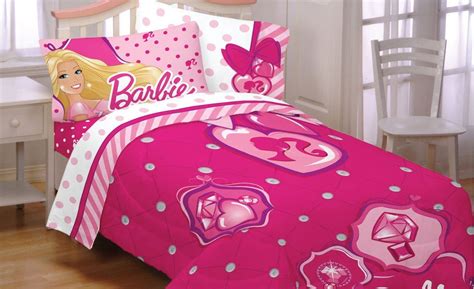 barbie twin bed set